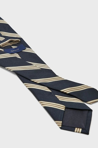 Cravate en soie - Bleu marine