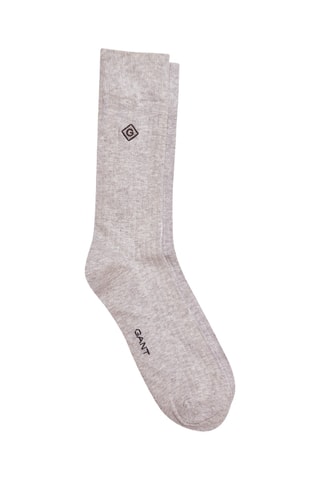 Chaussettes - Gris clair chiné