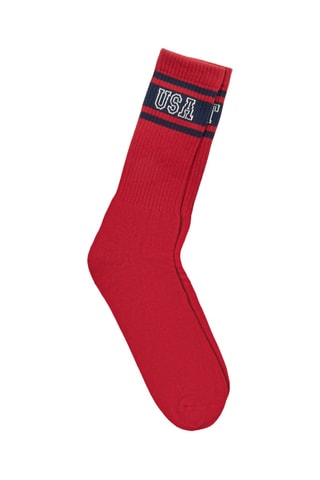 Chaussettes - Rouge