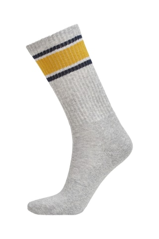 Chaussettes - Gris clair chiné