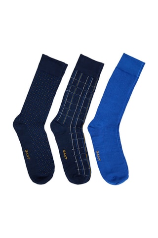 3 paires de chaussettes - Bleu