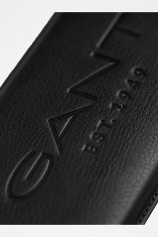 Sac bandoulière en cuir - Noir