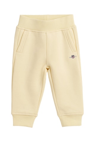 Jogging en coton biologique - Jaune