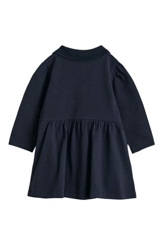 Robe en coton biologique - Bleu nuit