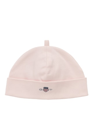 Bonnet en coton biologique - Rose