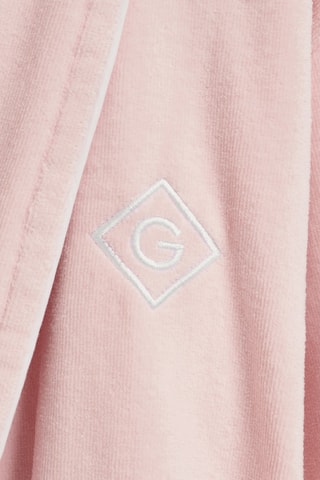 Peignoir en coton biologique - Rose poudré