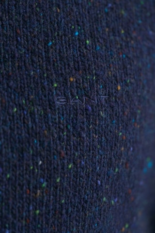 Pull regular en laine - Bleu marine