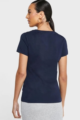 T-shirt relaxed - Bleu marine