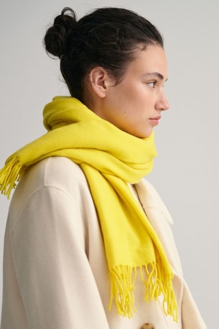 Echarpe en laine - Jaune