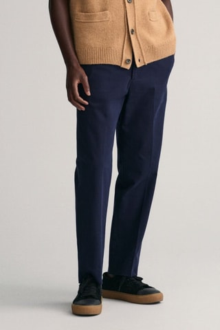 Pantalón slim fit - Azul marino