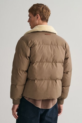 Doudoune regular - Marron