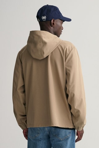 Veste regular à capuche - Taupe