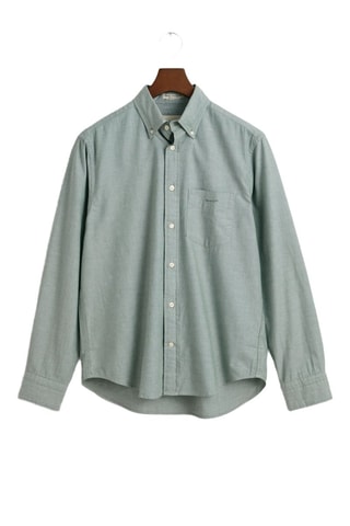 Chemise en coton biologique - Vert d’eau