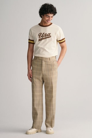 T-shirt slim - Crème