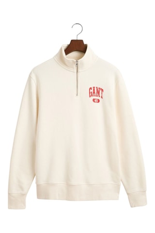 Sudadera regular fit - Crema