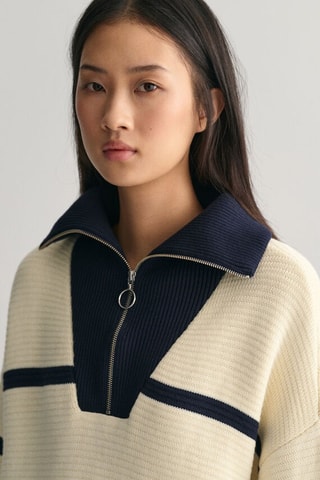 Pull oversize - Crème