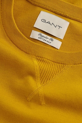 Pull slim - Jaune moutarde