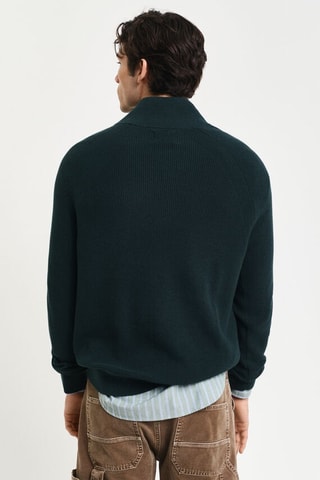 Pull en mérinos - Bleu marine