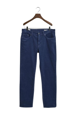 Pantalon regular - Bleu
