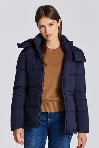 Doudoune à capuche - Bleu marine