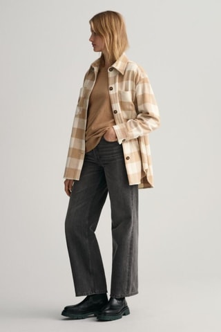 Surchemise oversize - Beige