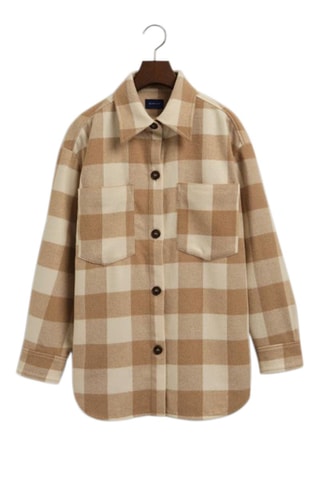 Surchemise oversize - Beige