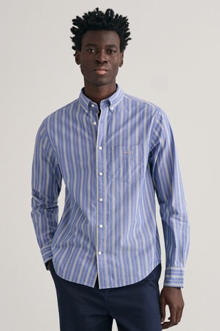 Chemise regular - Bleu