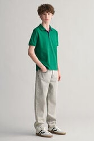 Polo regular - Vert