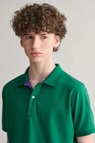 Polo regular - Vert