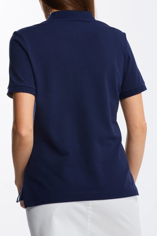 Polo droit - Bleu marine