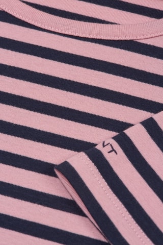 T-shirt - Bleu marine et rose