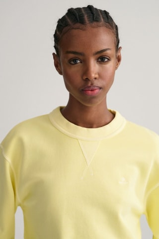 Sudadera relaxed - Amarillo pastel
