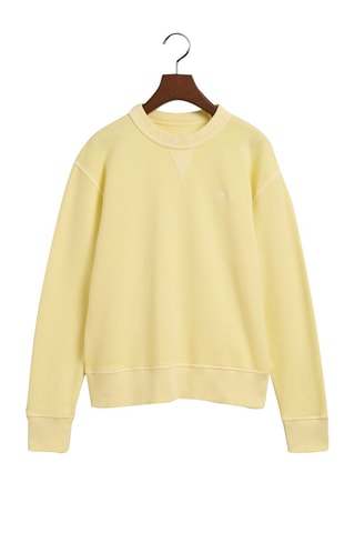 Sudadera relaxed - Amarillo pastel
