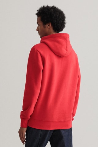 Sweat à capuche - Rouge