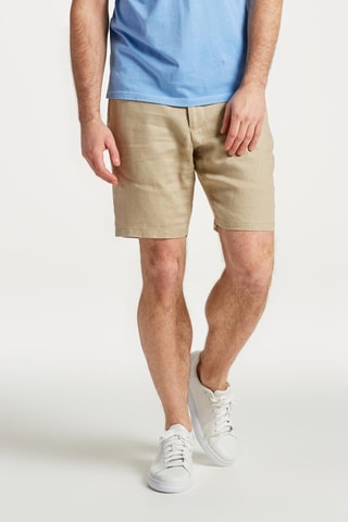 Bermuda en lin - Beige
