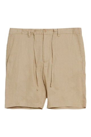 Bermuda en lin - Beige