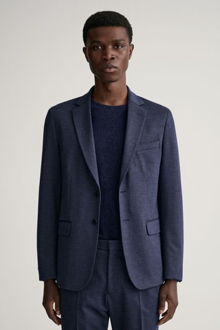Veste de costume slim - Bleu marine