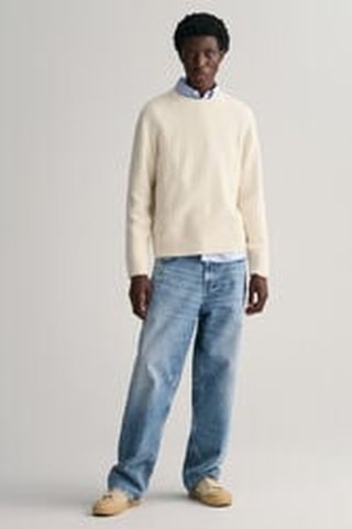 Pull en laine d’agneau - Beige