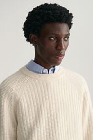 Pull en laine d’agneau - Beige