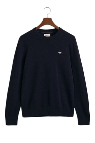 Pull en laine d’agneau - Bleu nuit