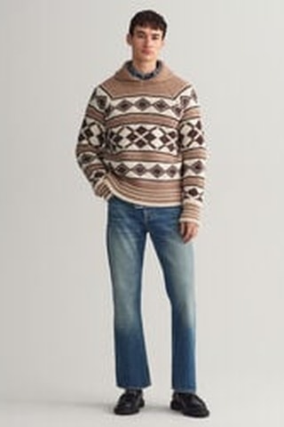 Pull en laine - Beige