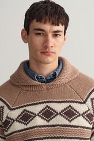 Pull en laine - Beige