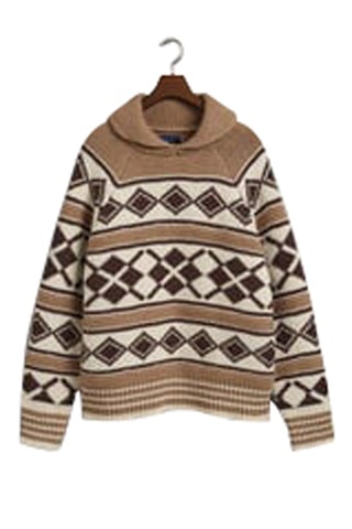 Pull en laine - Beige