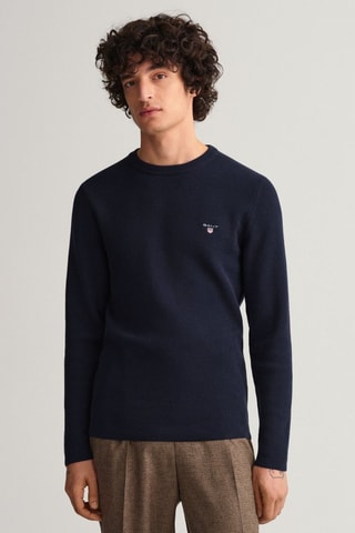 Pull slim - Bleu marine