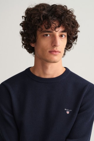 Pull slim - Bleu marine