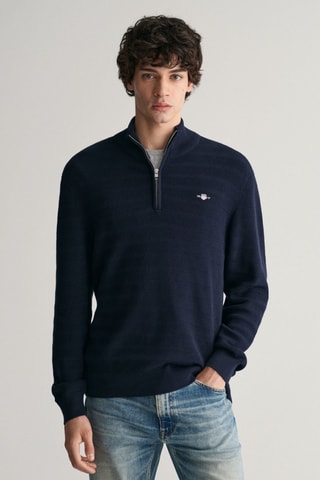 Pull regular - Bleu marine
