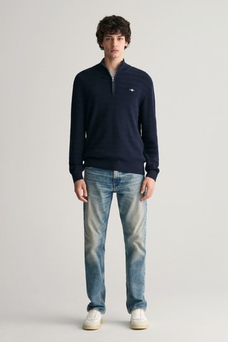Pull regular - Bleu marine