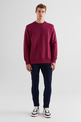 Pull regular - Bordeaux