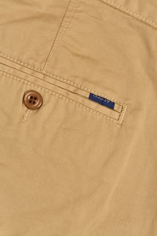 Pantalon droit en coton biologique - Beige