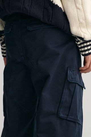 Pantalon cargo - Bleu marine